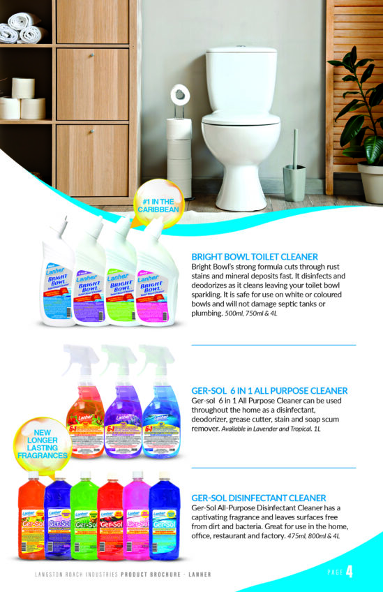 Bright Bowl & Ger-Sol Cleaners