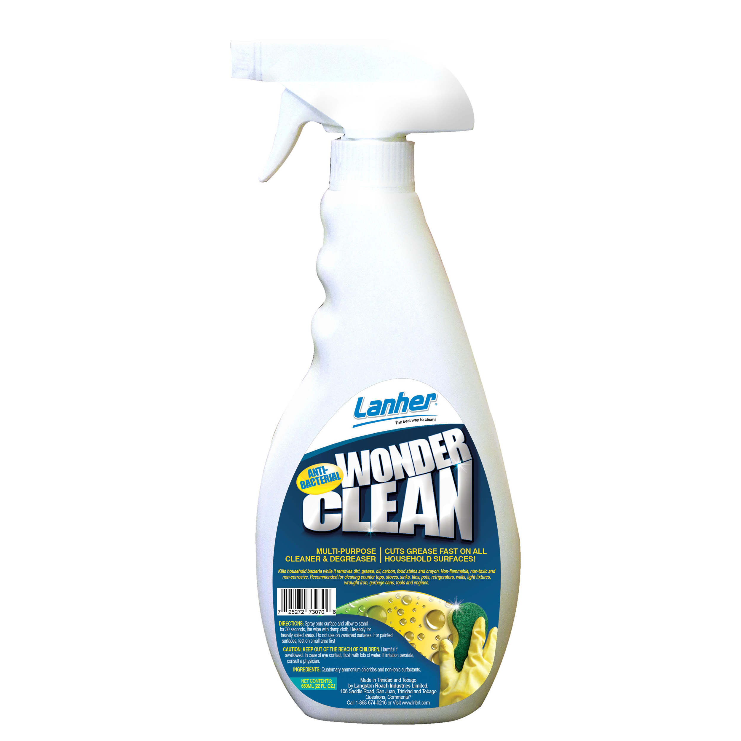 Lanher Wonder Clean – Langston Roach Industries Limited